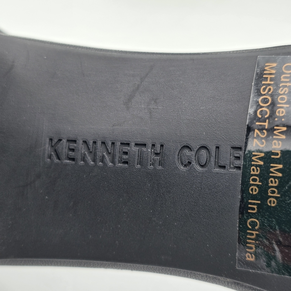 Like New Kenneth Cole New York Luisa Block Heel Ankle Strap Sandals - Picture 14 of 16